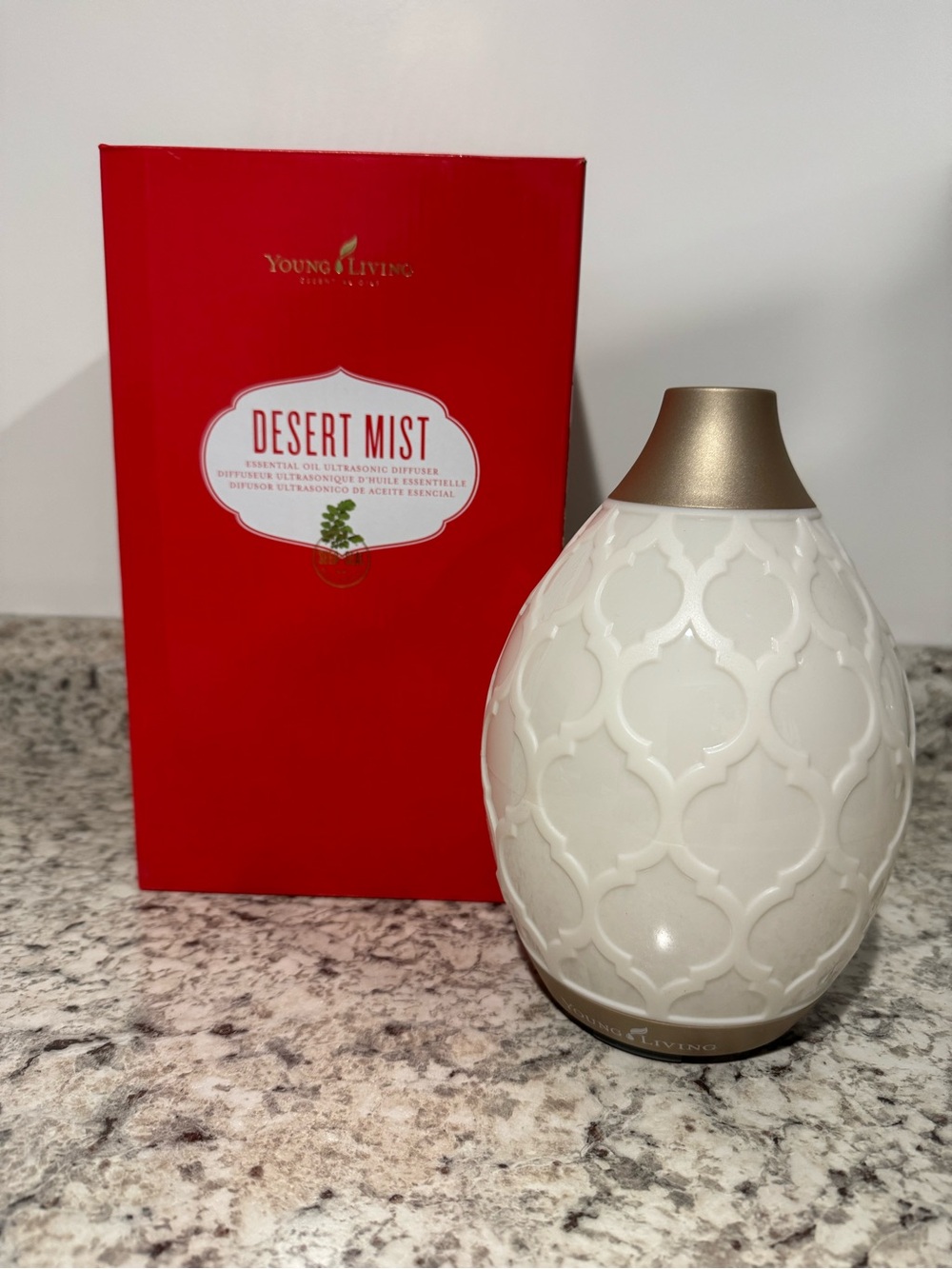 Young Living DESERT MIST Essential Oil Ultrasonic Diffuser NEW in Box